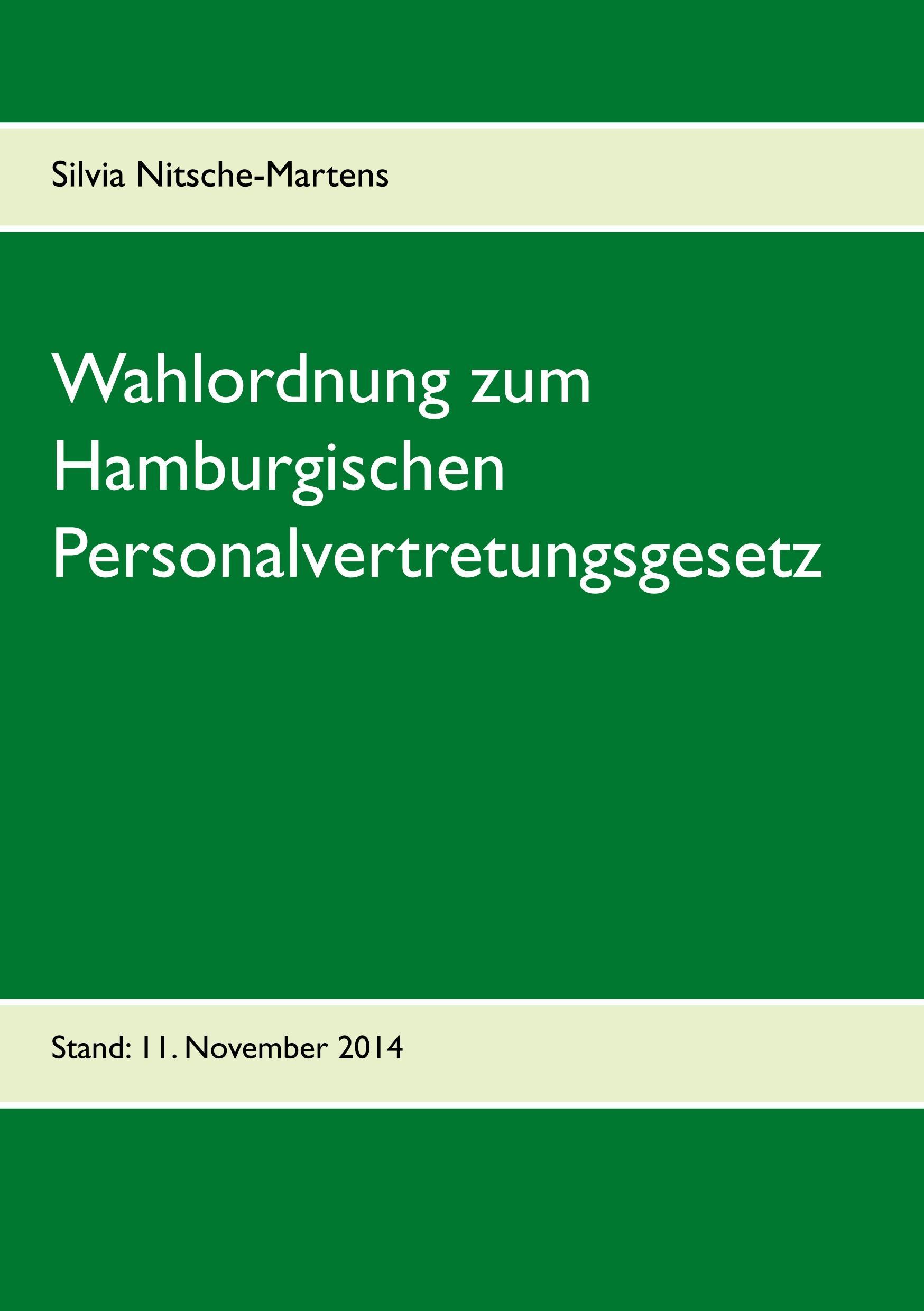 Wahlordnung zum Hamburgischen Personalvertretungsgesetz