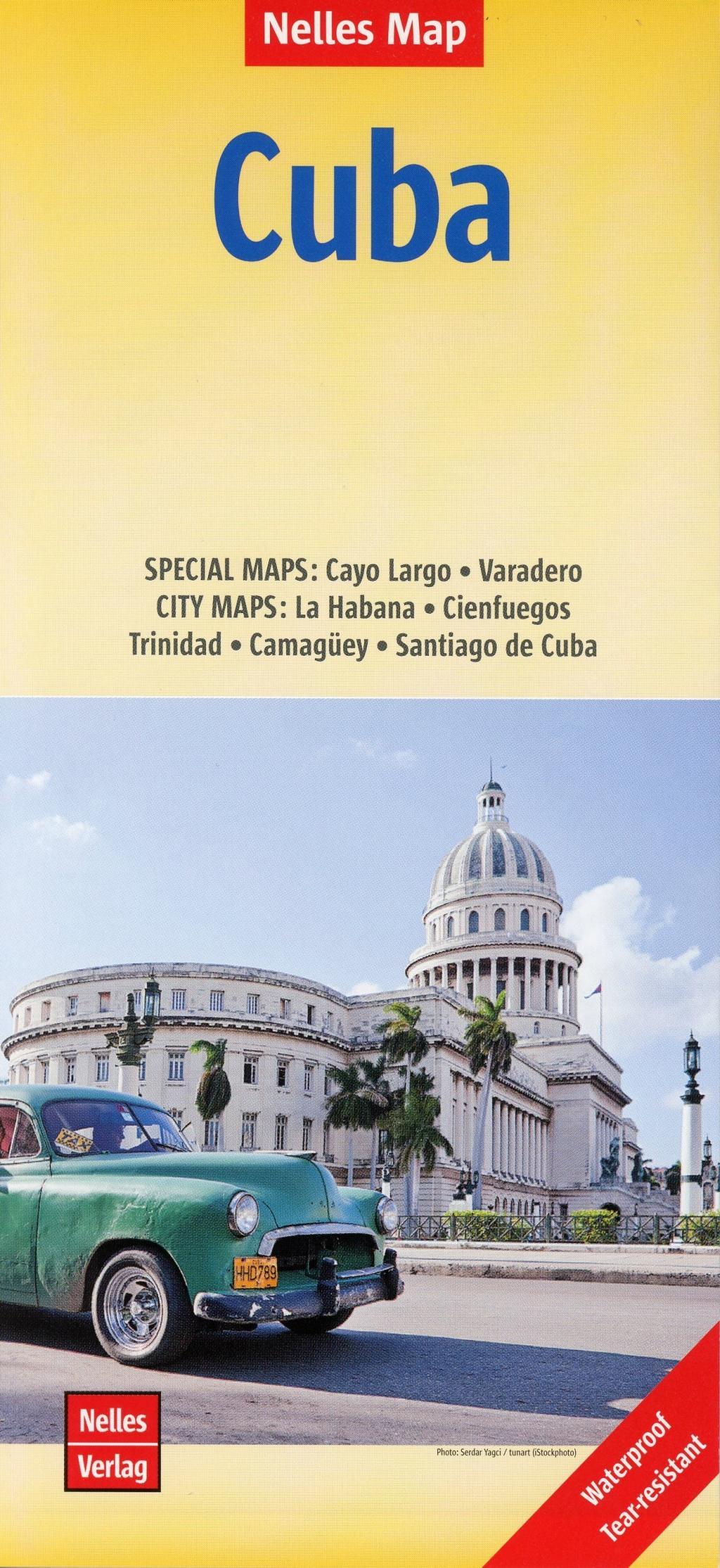 Nelles Map Landkarte Cuba/Kuba 1 : 775 000