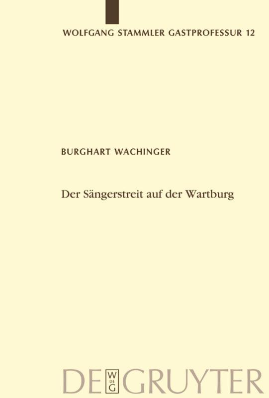 Der Sängerstreit auf der Wartburg