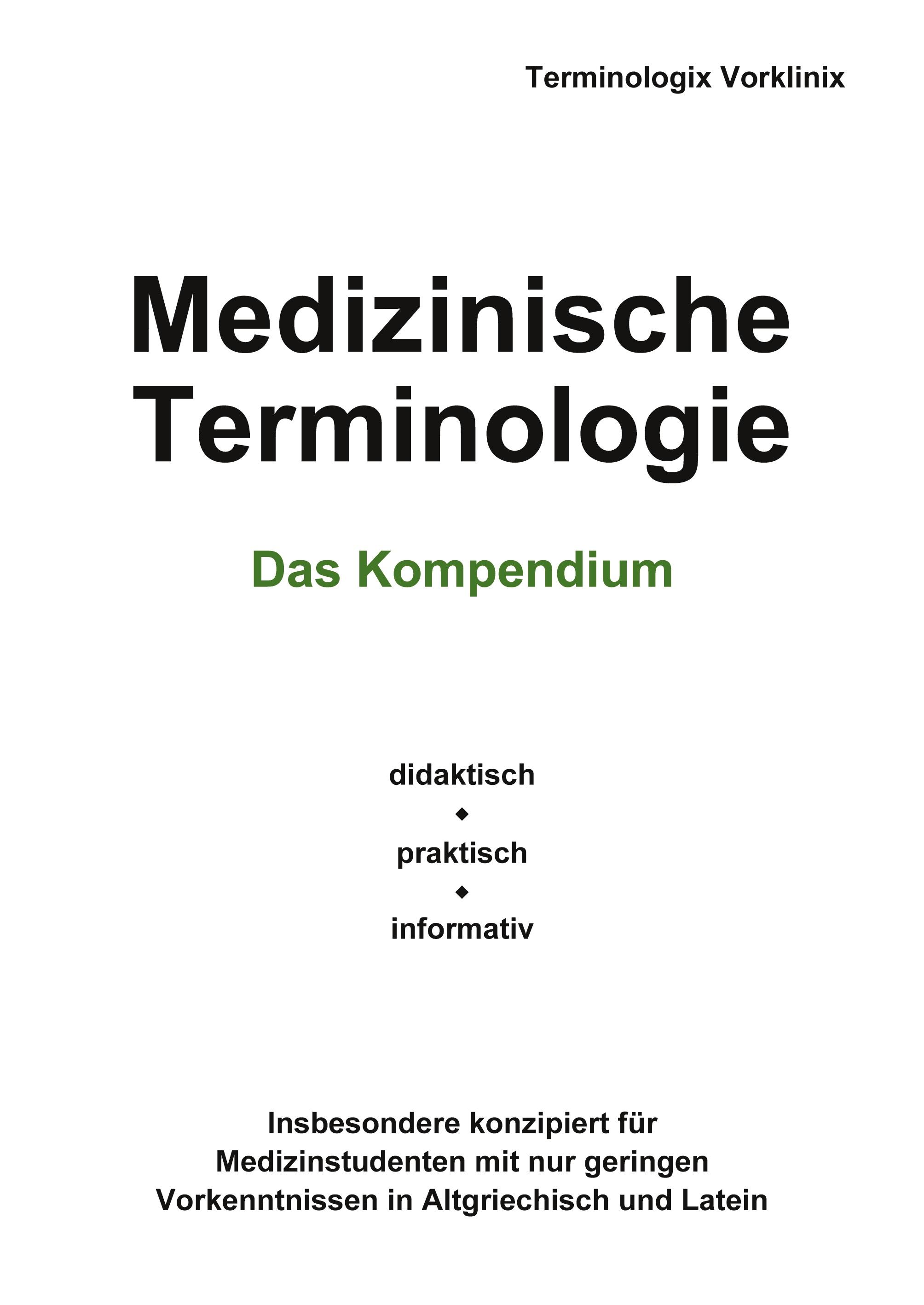 Medizinische Terminologie