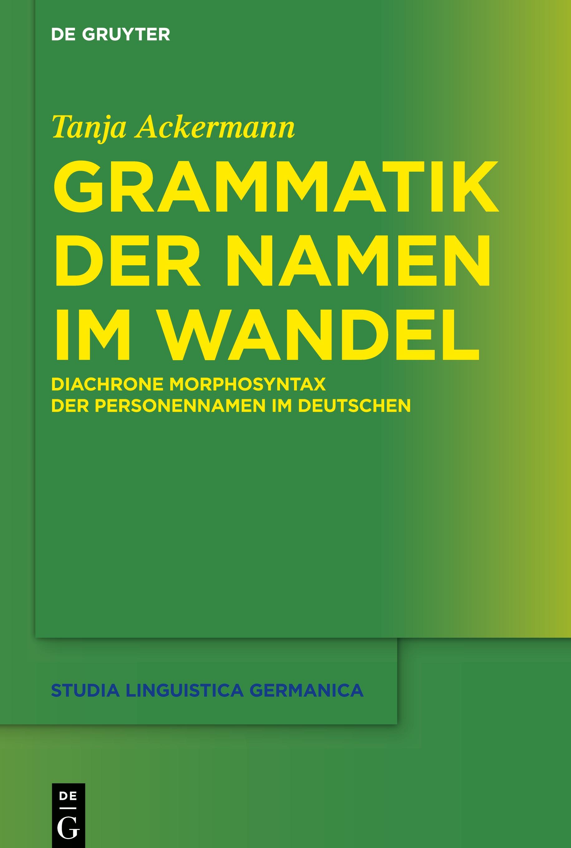 Grammatik der Namen im Wandel