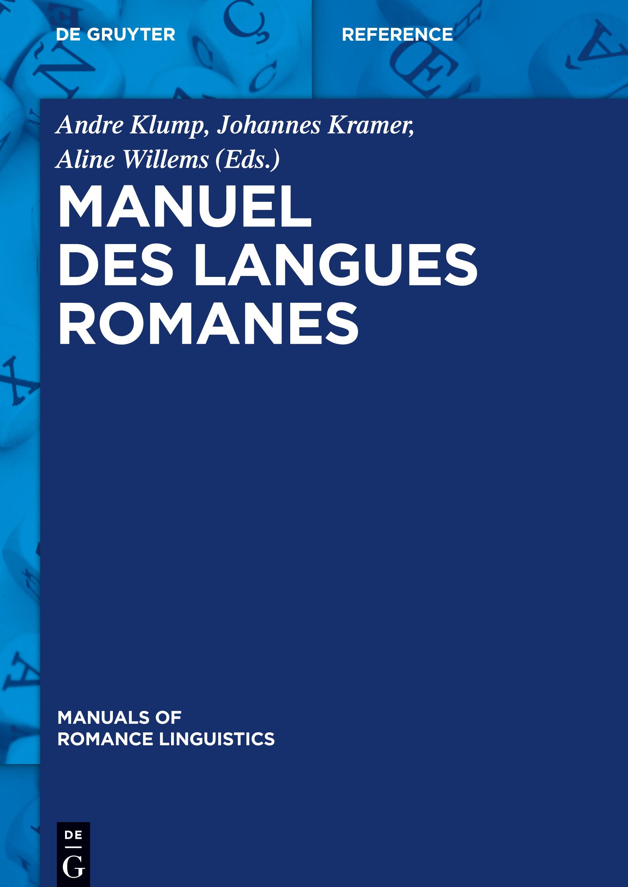 Manuel des langues romanes