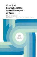 Foundations for a Scientific Analysis of Value