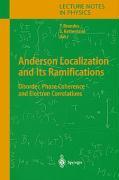 Anderson Localization and Its Ramifications