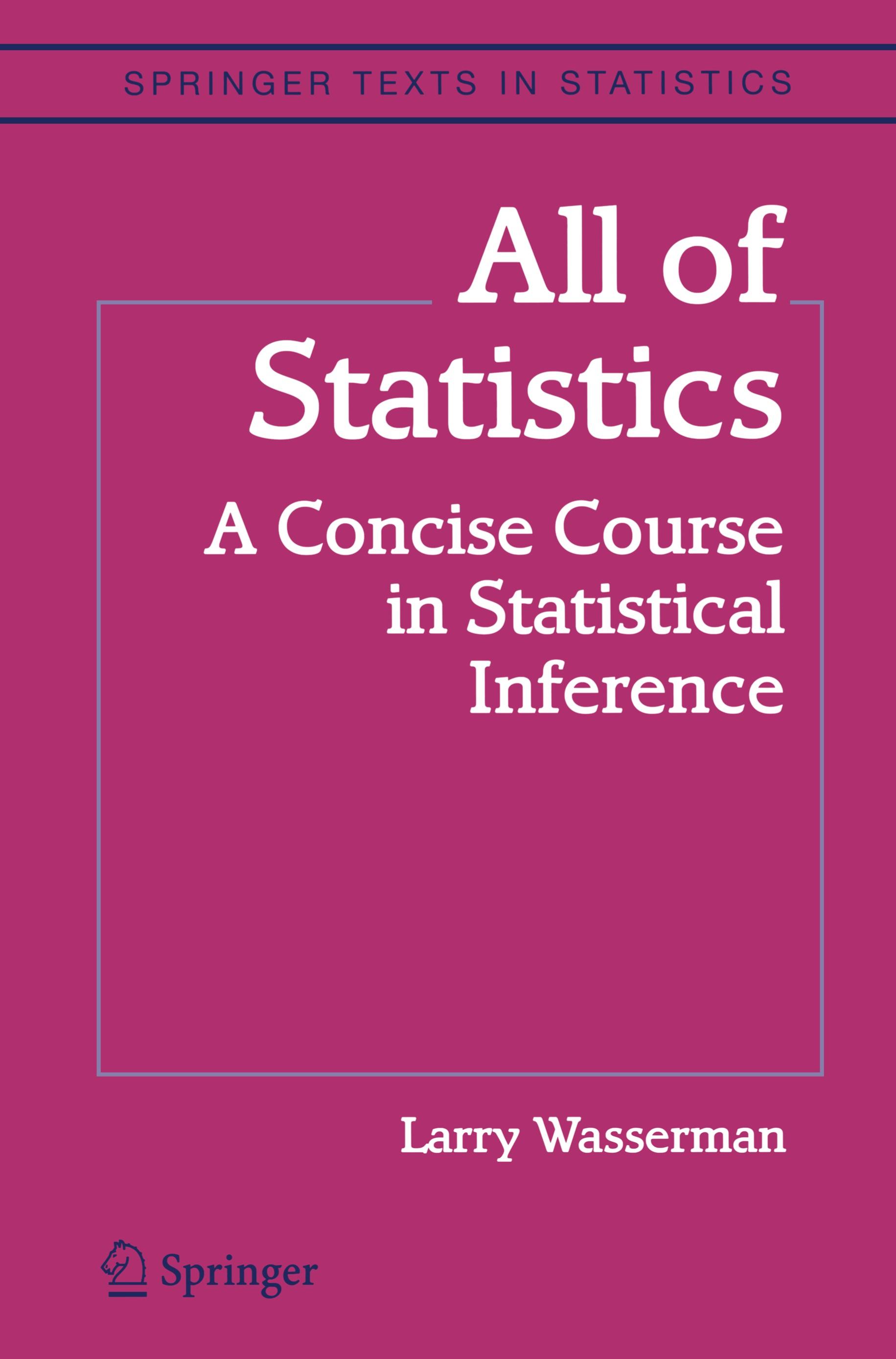 All of Statistics