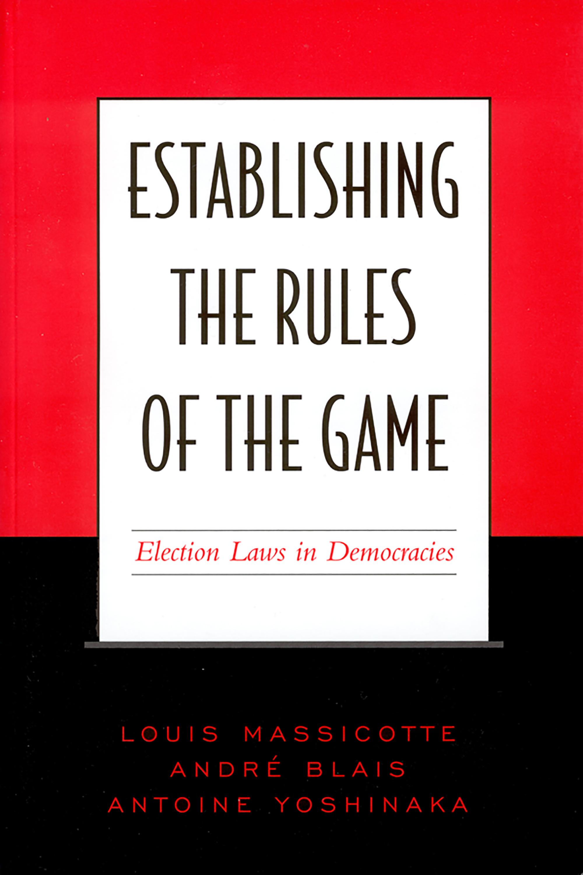 Establishing the Rules of the Game