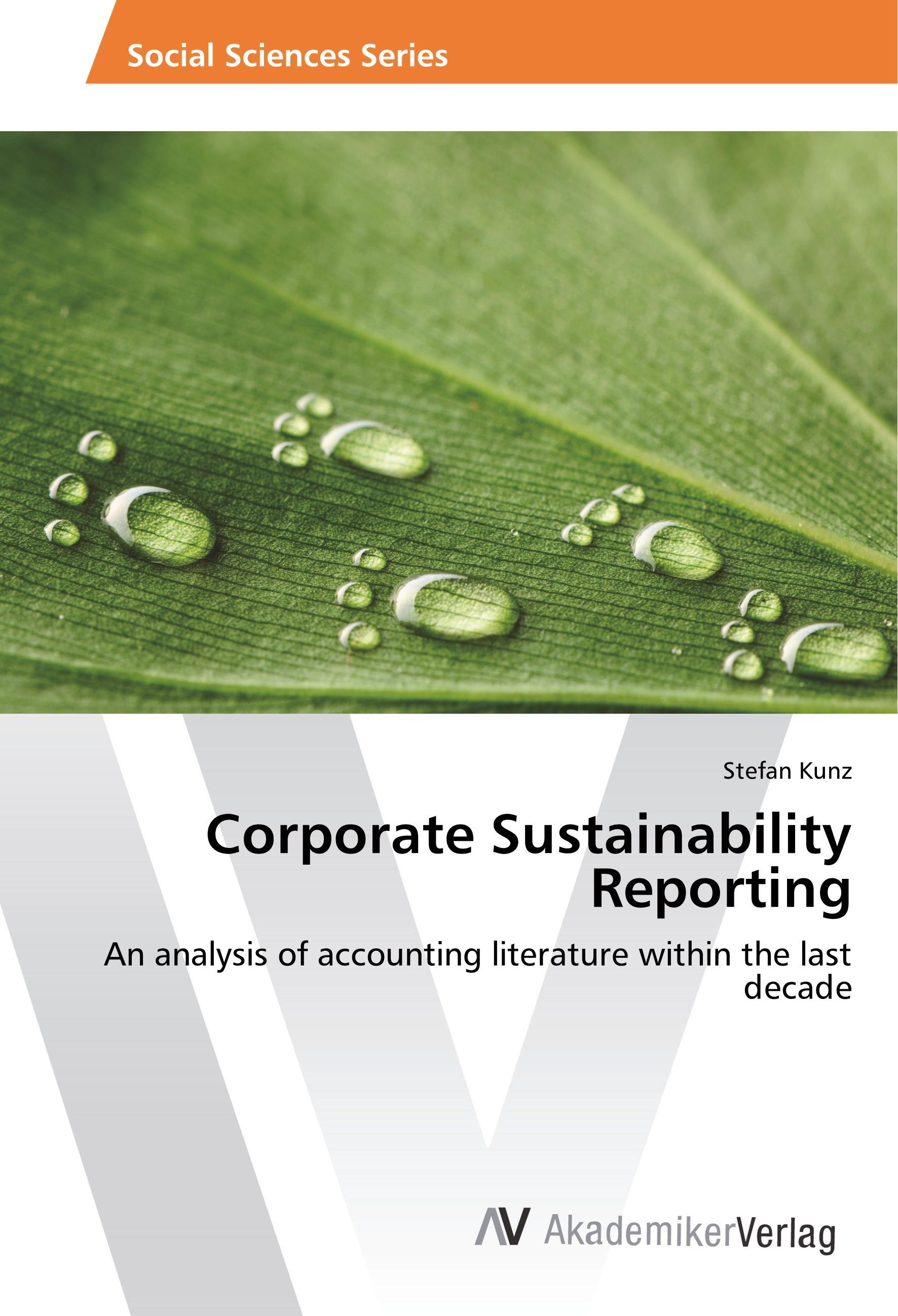 Corporate Sustainability Reporting