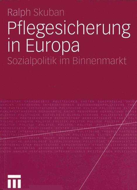 Pflegesicherung in Europa