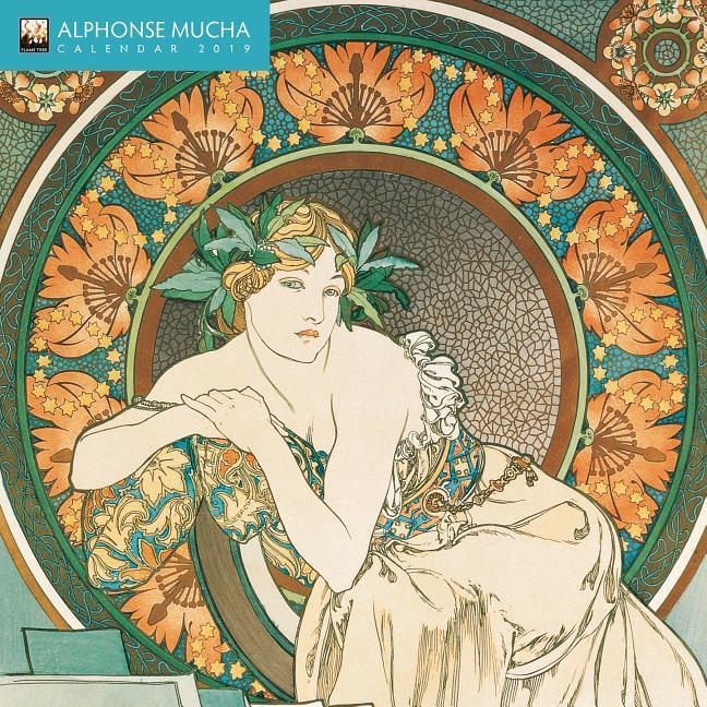 Alphonse Mucha - Mini Wall Calendar 2019 (Art Calendar)