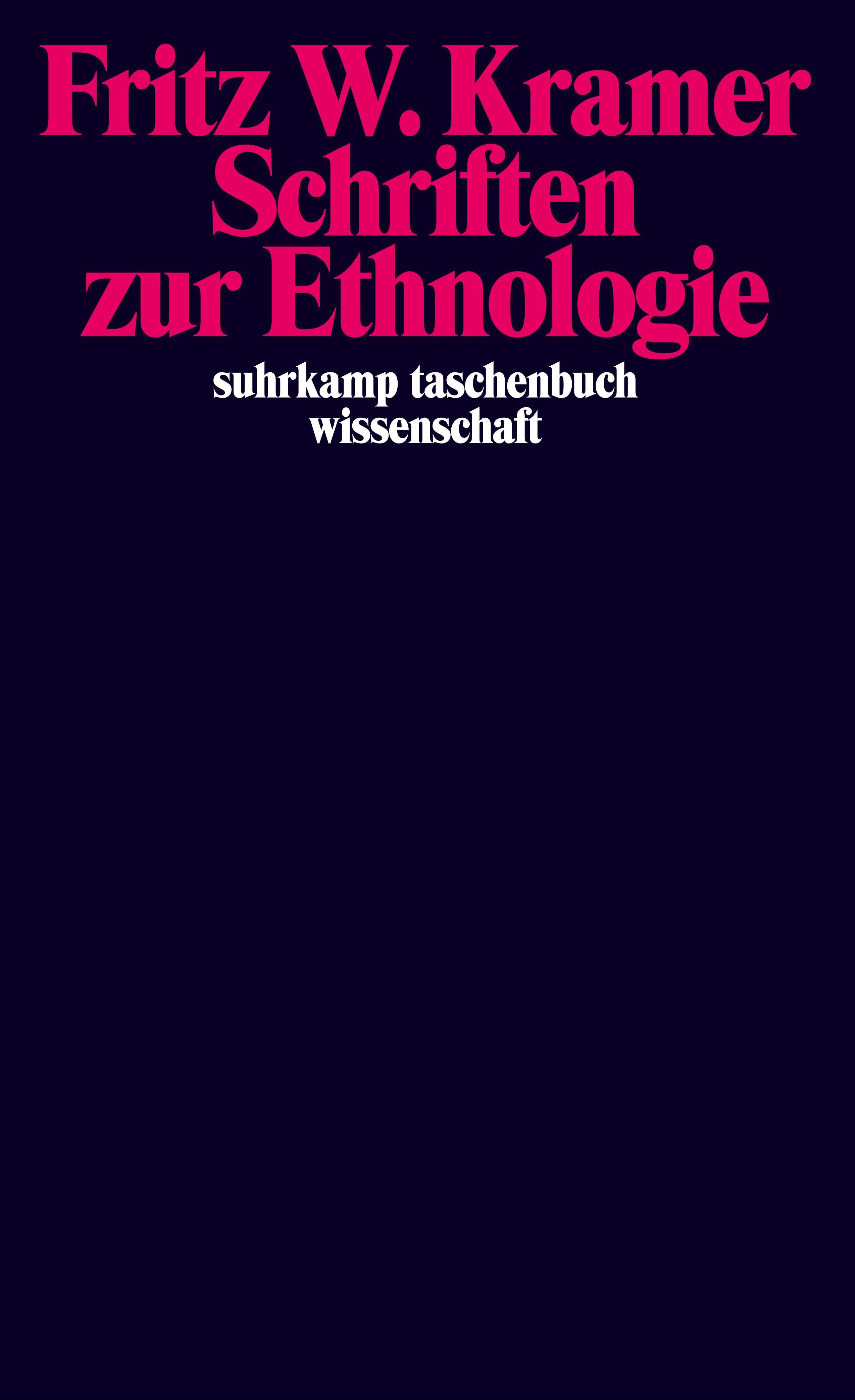 Schriften zur Ethnologie