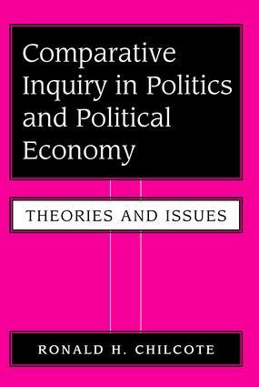 Comparative Inquiry In Politics And Political Economy