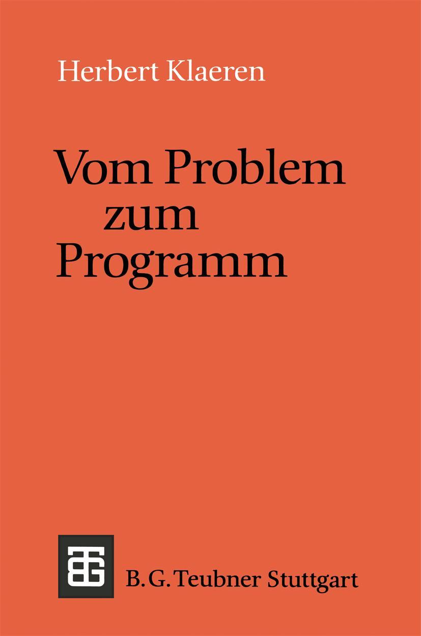 Vom Problem zum Programm