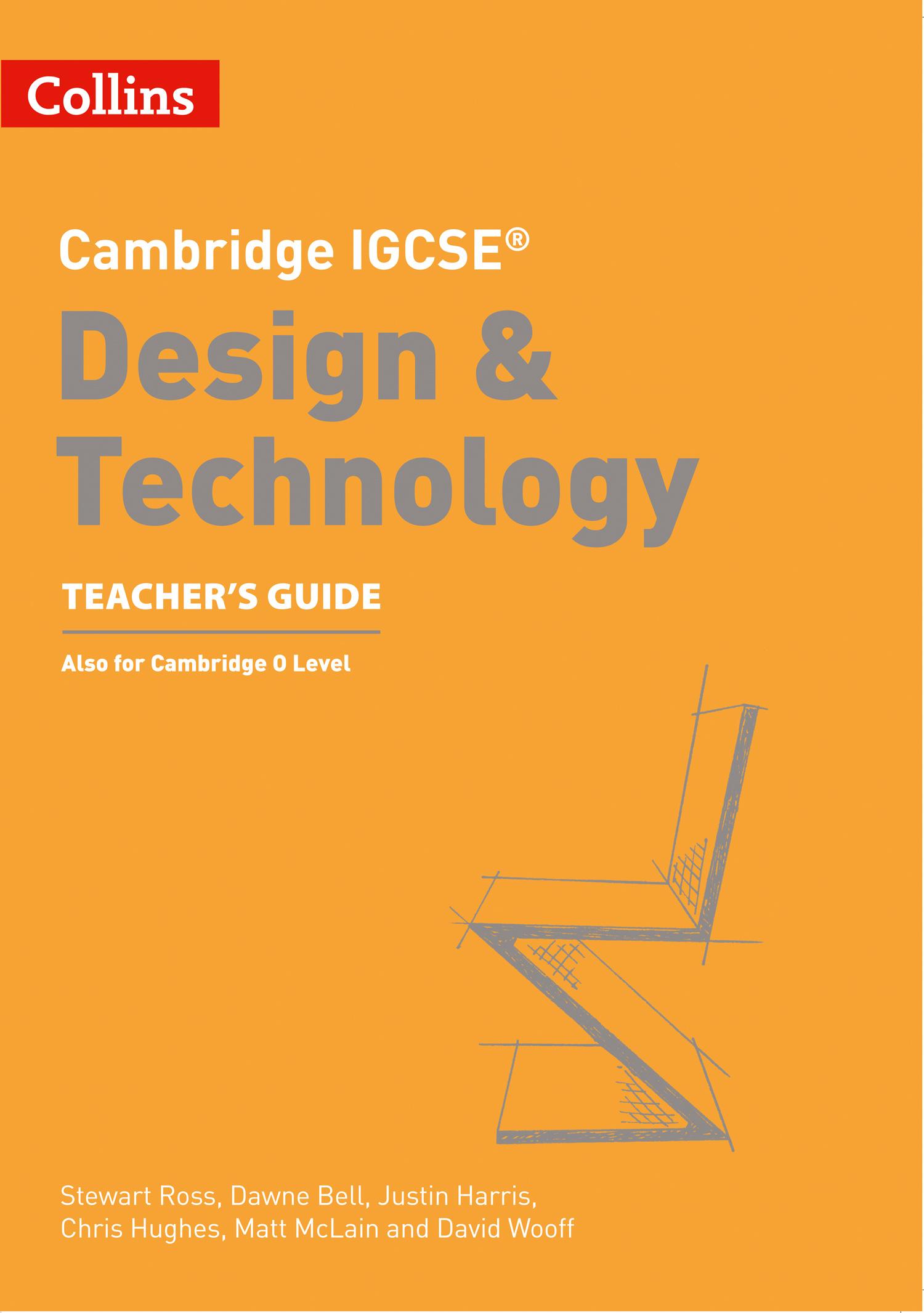 Cambridge IGCSE(TM) Design & Technology Teacher's Guide