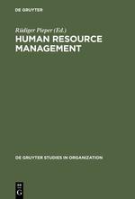 Human Resource Management