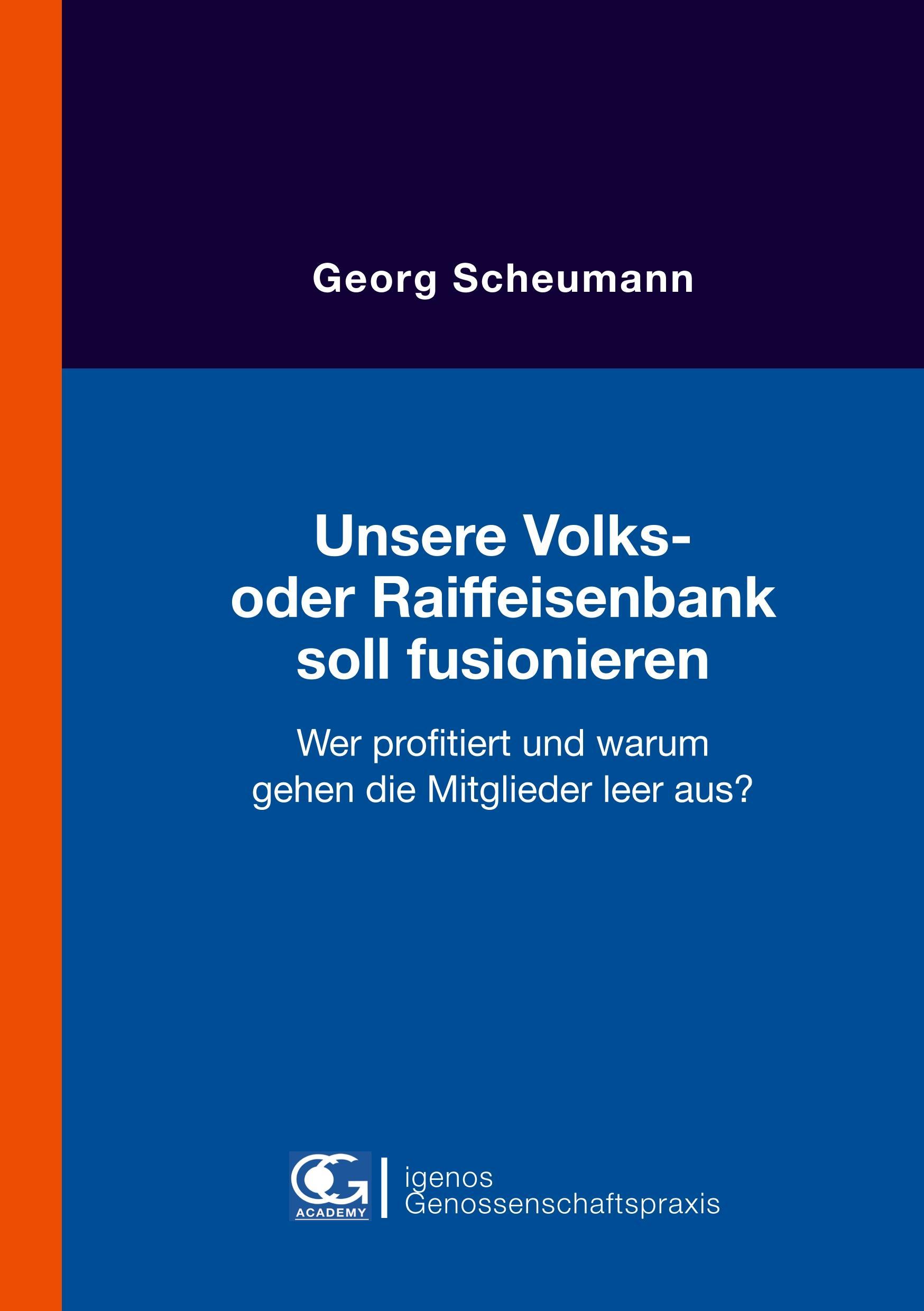 Unsere Volks- oder Raiffeisenbank soll fusionieren