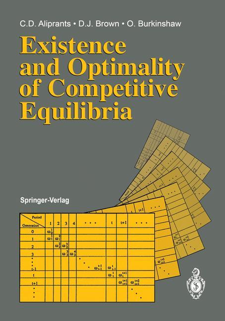 Existence and Optimality of Competitive Equilibria