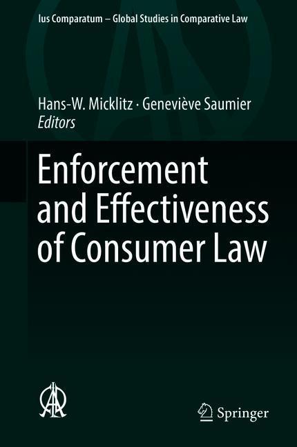 Enforcement and Effectiveness of Consumer Law