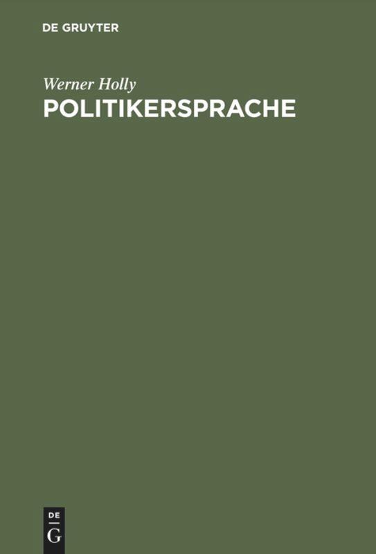 Politikersprache