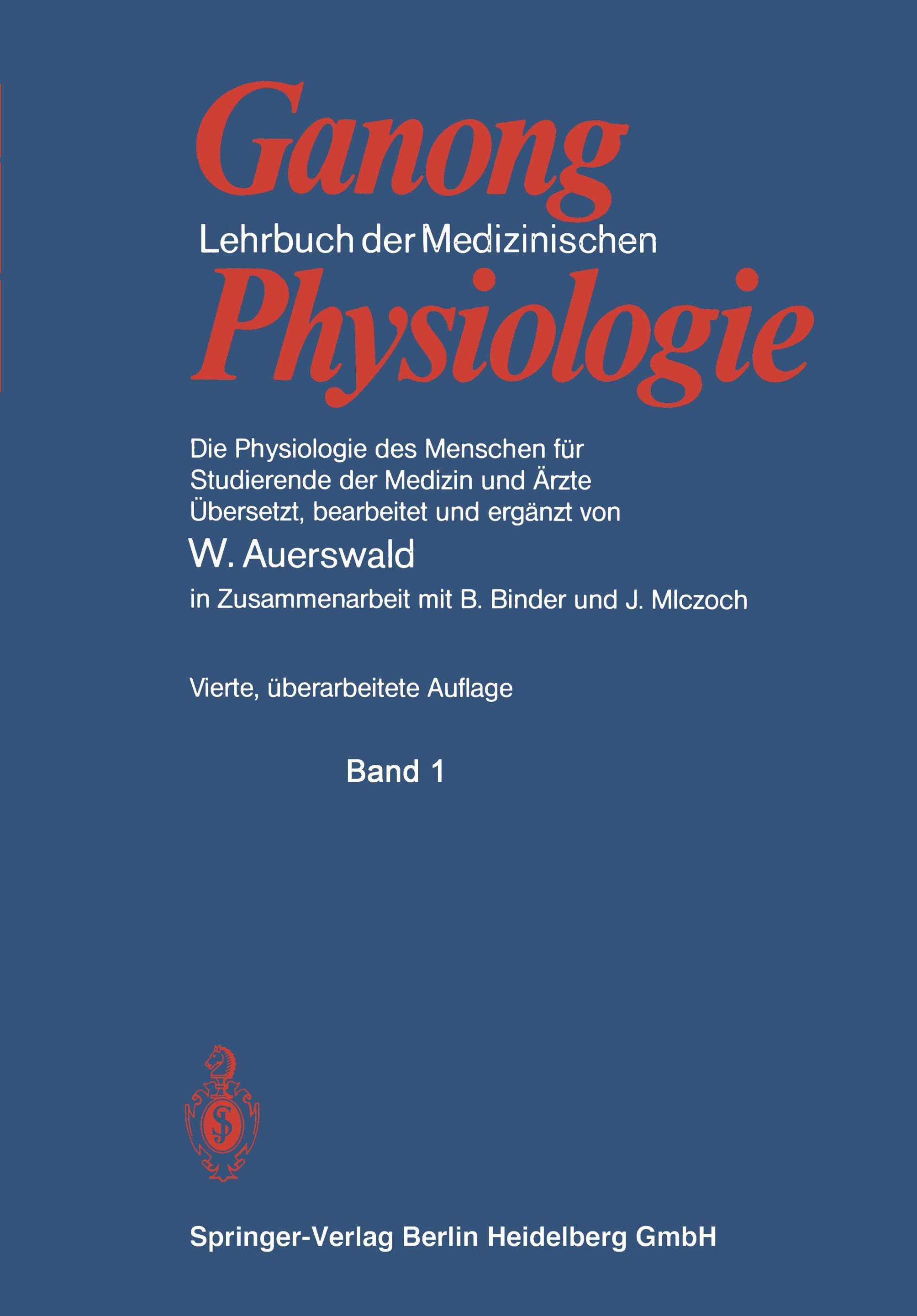 Lehrbuch der Medizinischen Physiologie