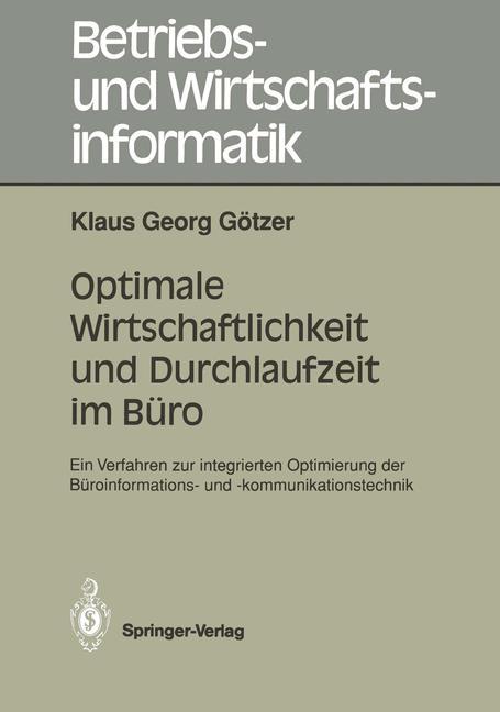 Optimale Wirtschaftlichkeit und Durchlaufzeit im Büro