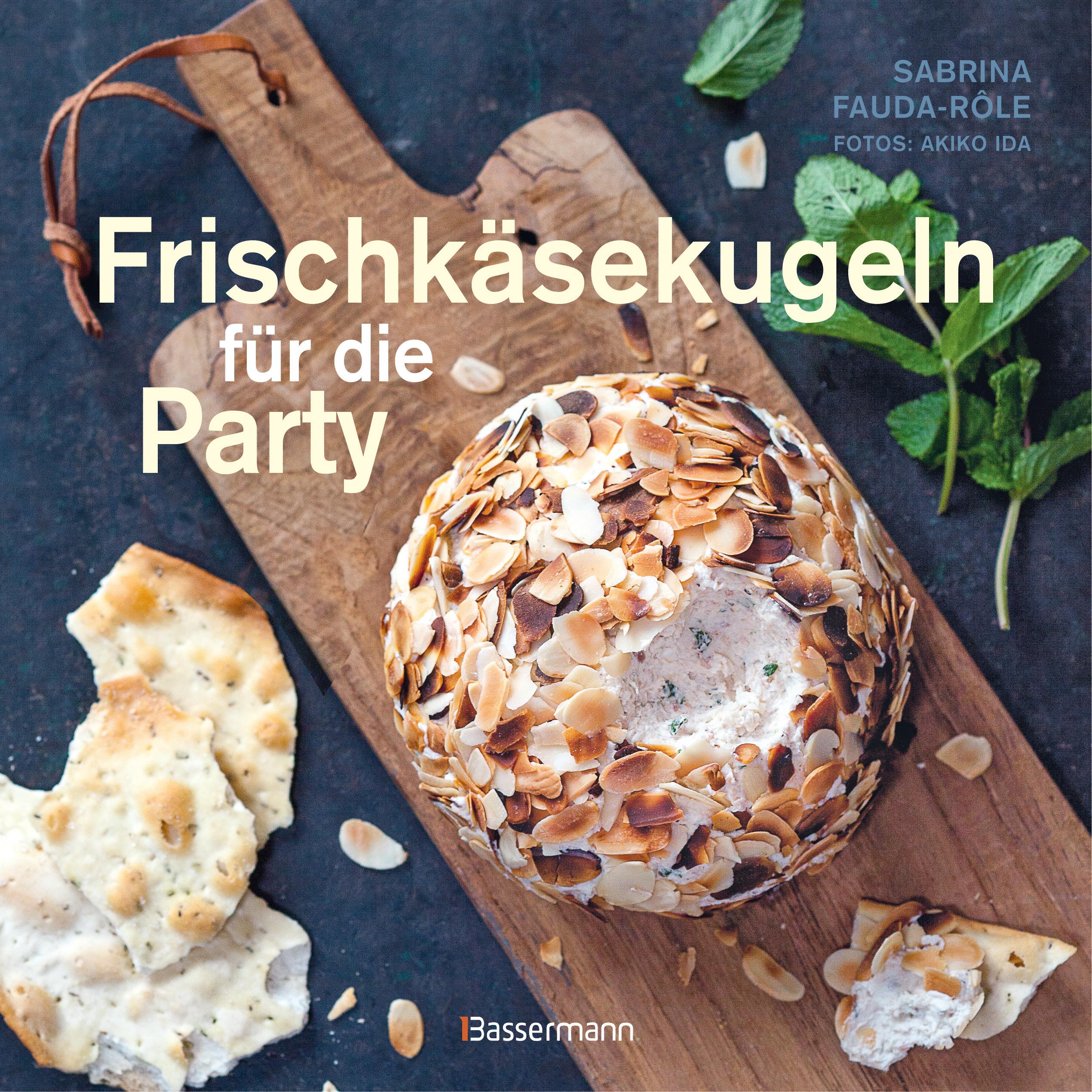 Frischkäsekugeln für die Party - Partyrezepte mit Frischkäse für Buffet, als Vorspeise, zum Abendessen