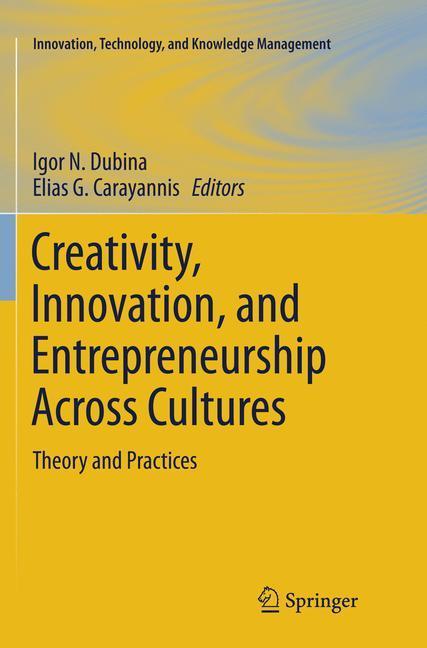 Creativity, Innovation, and Entrepreneurship Across Cultures