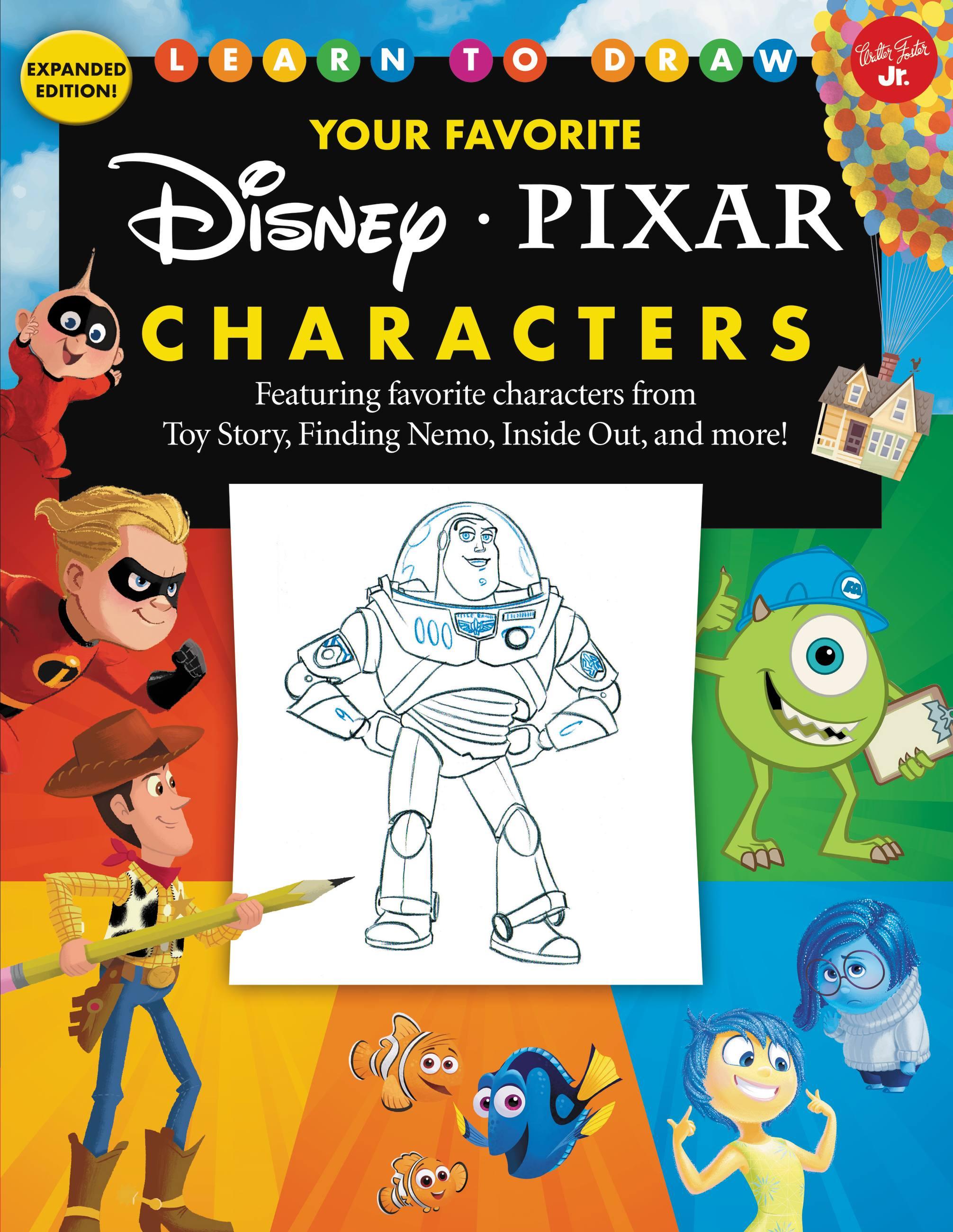 Learn to Draw Your Favorite Disney/Pixar Characters