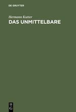 Das Unmittelbare