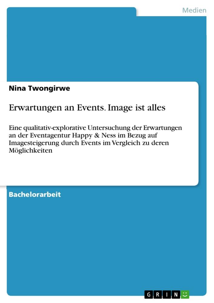 Erwartungen an Events. Image ist alles