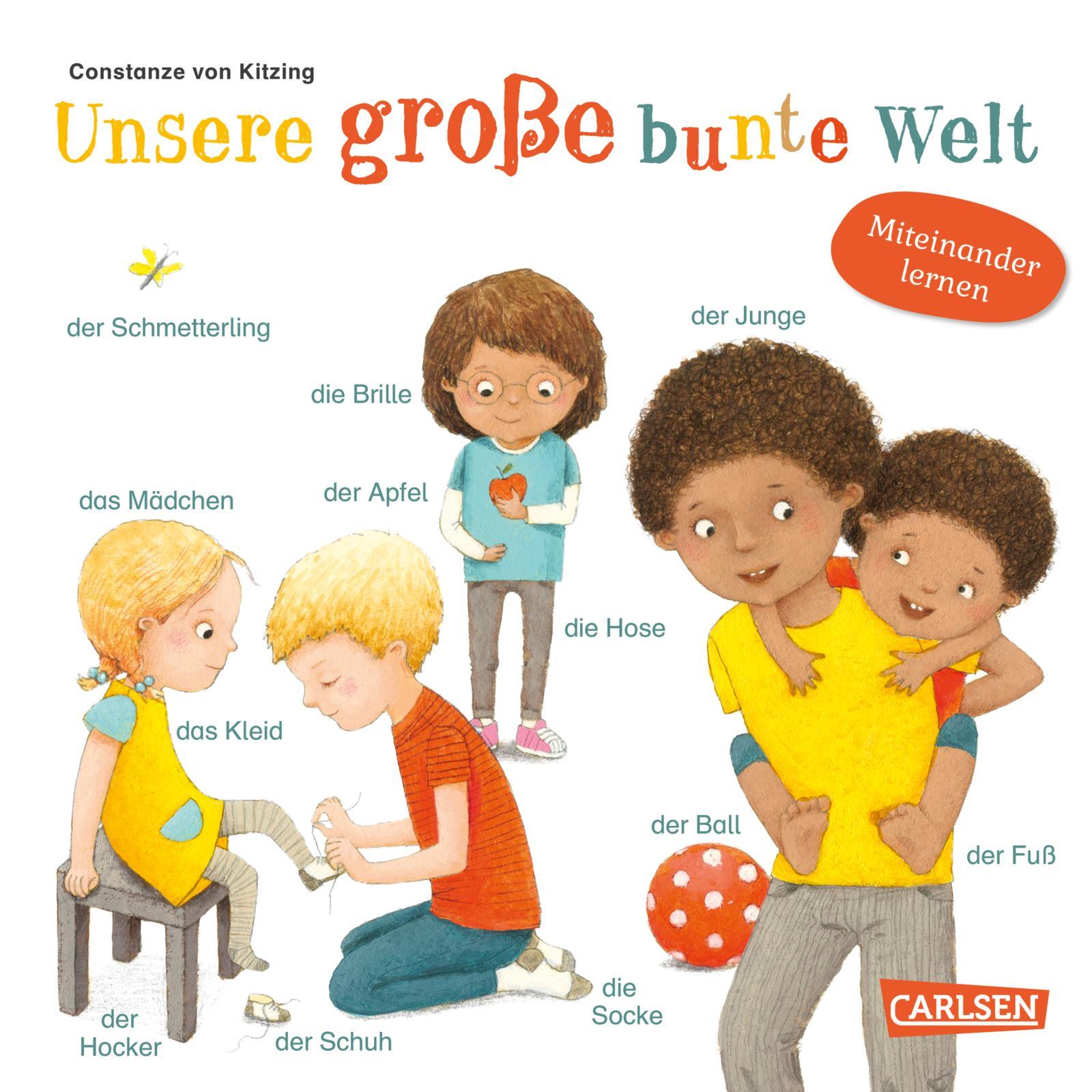 Unsere große bunte Welt - Pappbilderbuch ab 2 Jahren