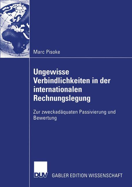 Ungewisse Verbindlichkeiten in der internationalen Rechnungslegung