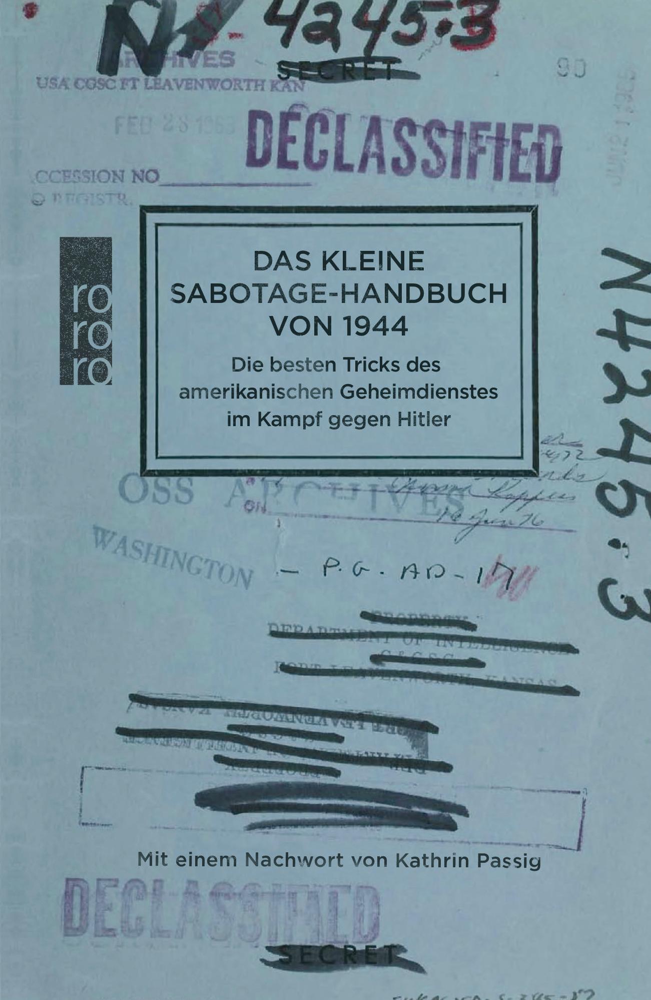 Das kleine Sabotage-Handbuch von 1944