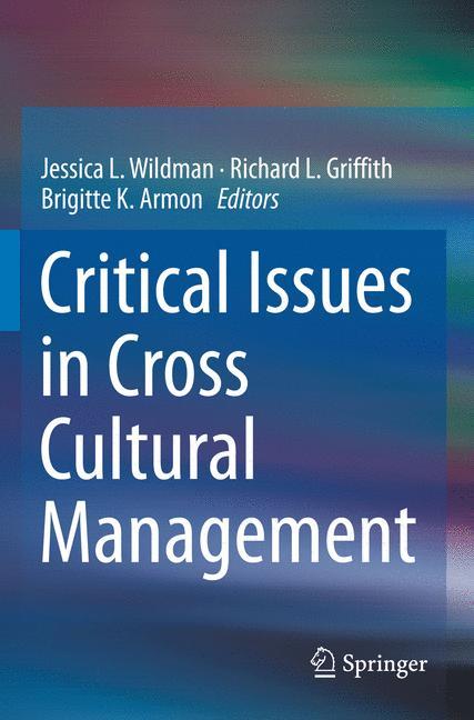 Critical Issues in Cross Cultural Management