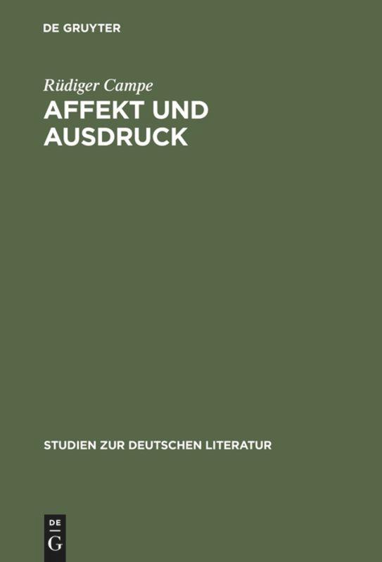 Affekt und Ausdruck