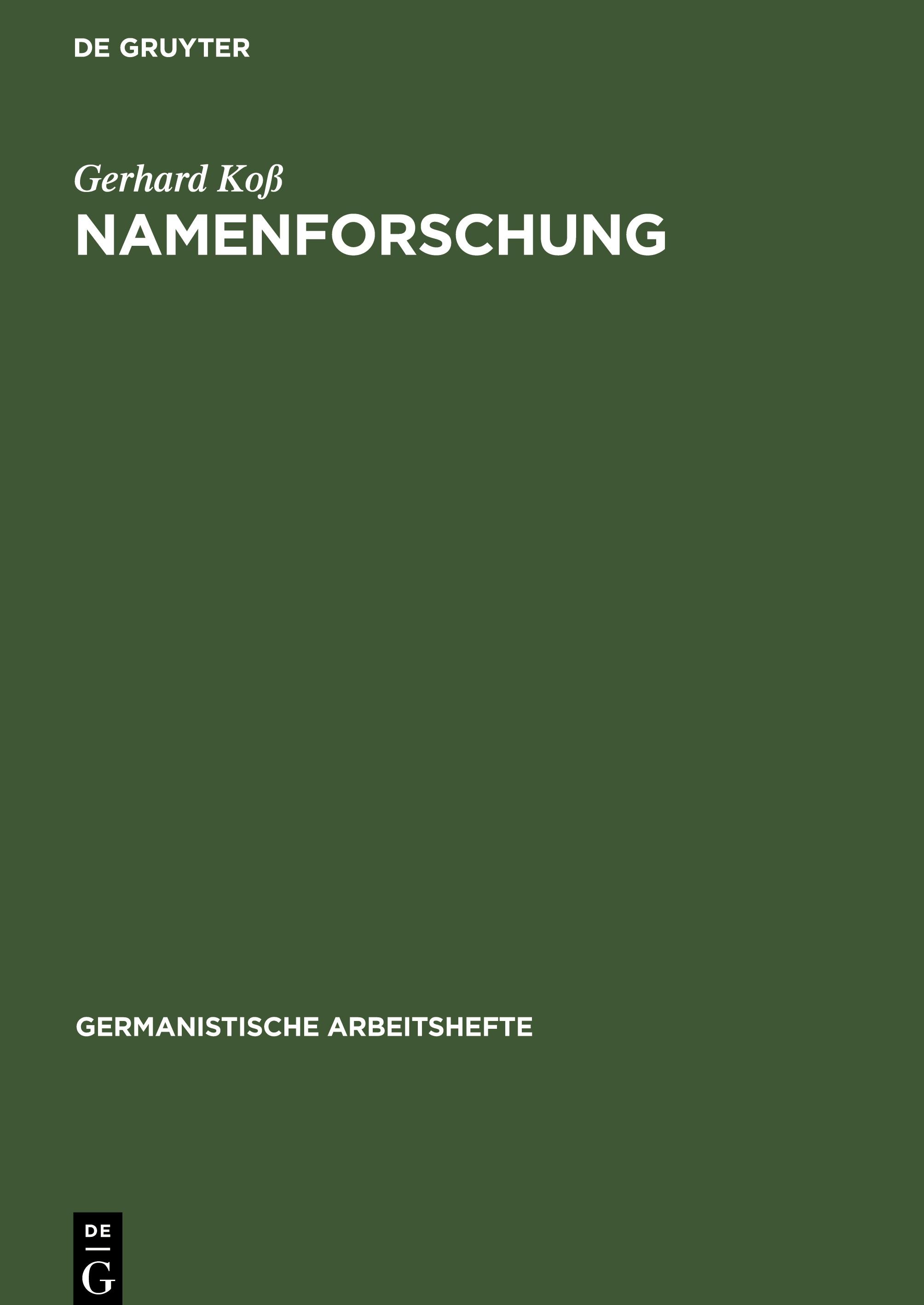 Namenforschung