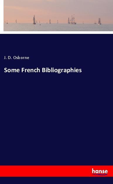 Some French Bibliographies