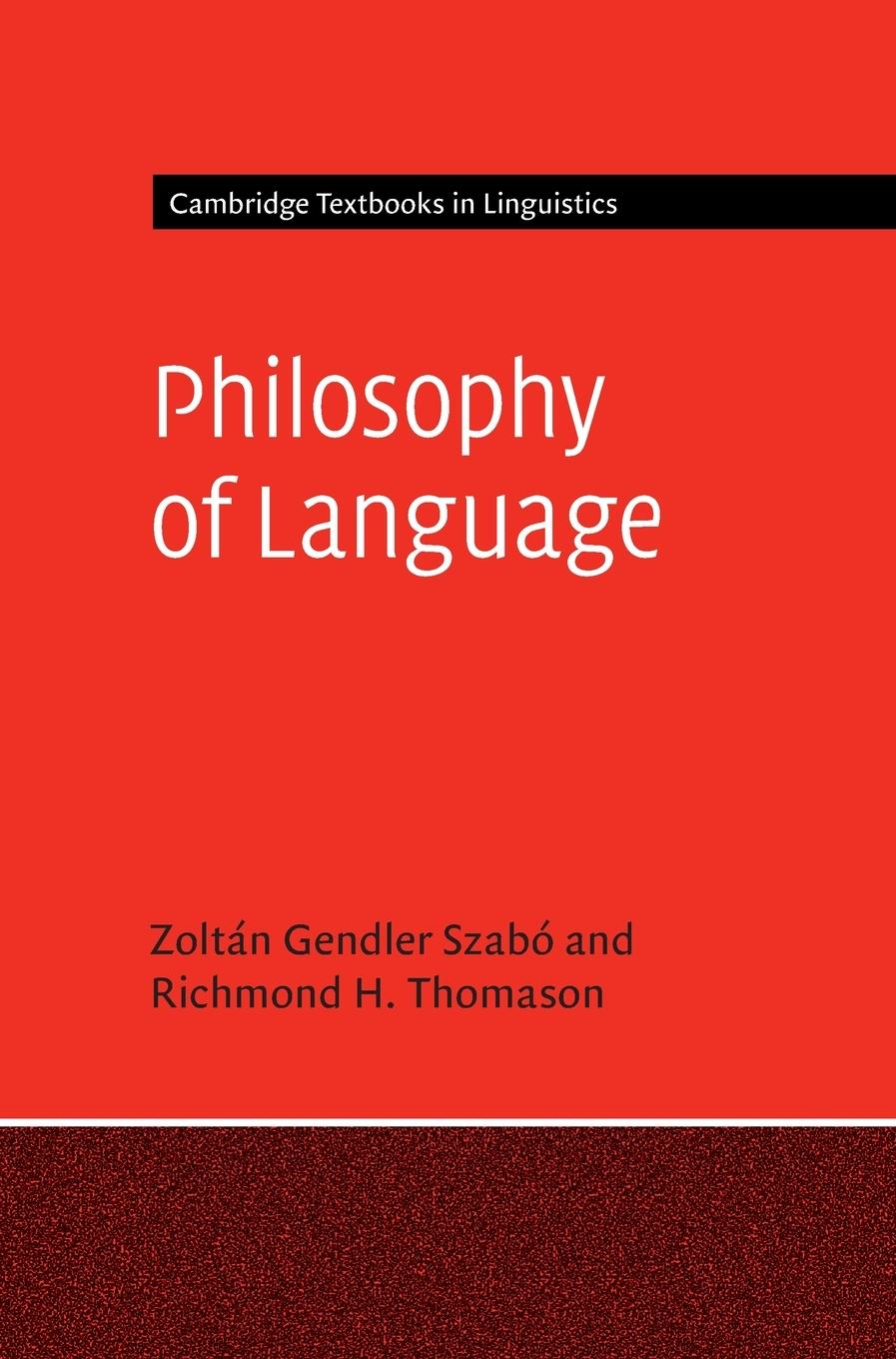 Philosophy of Language