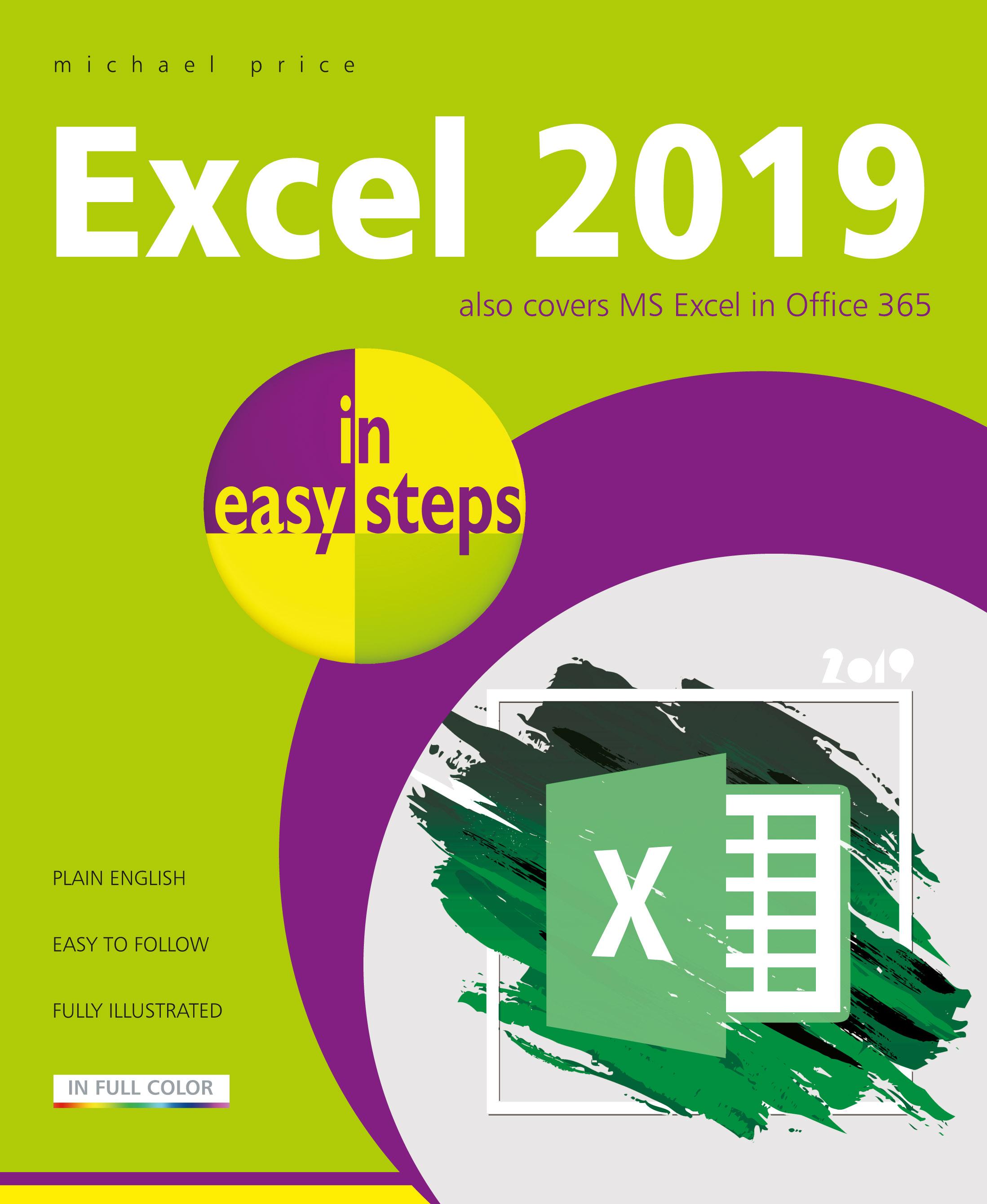 Excel 2019 in Easy Steps