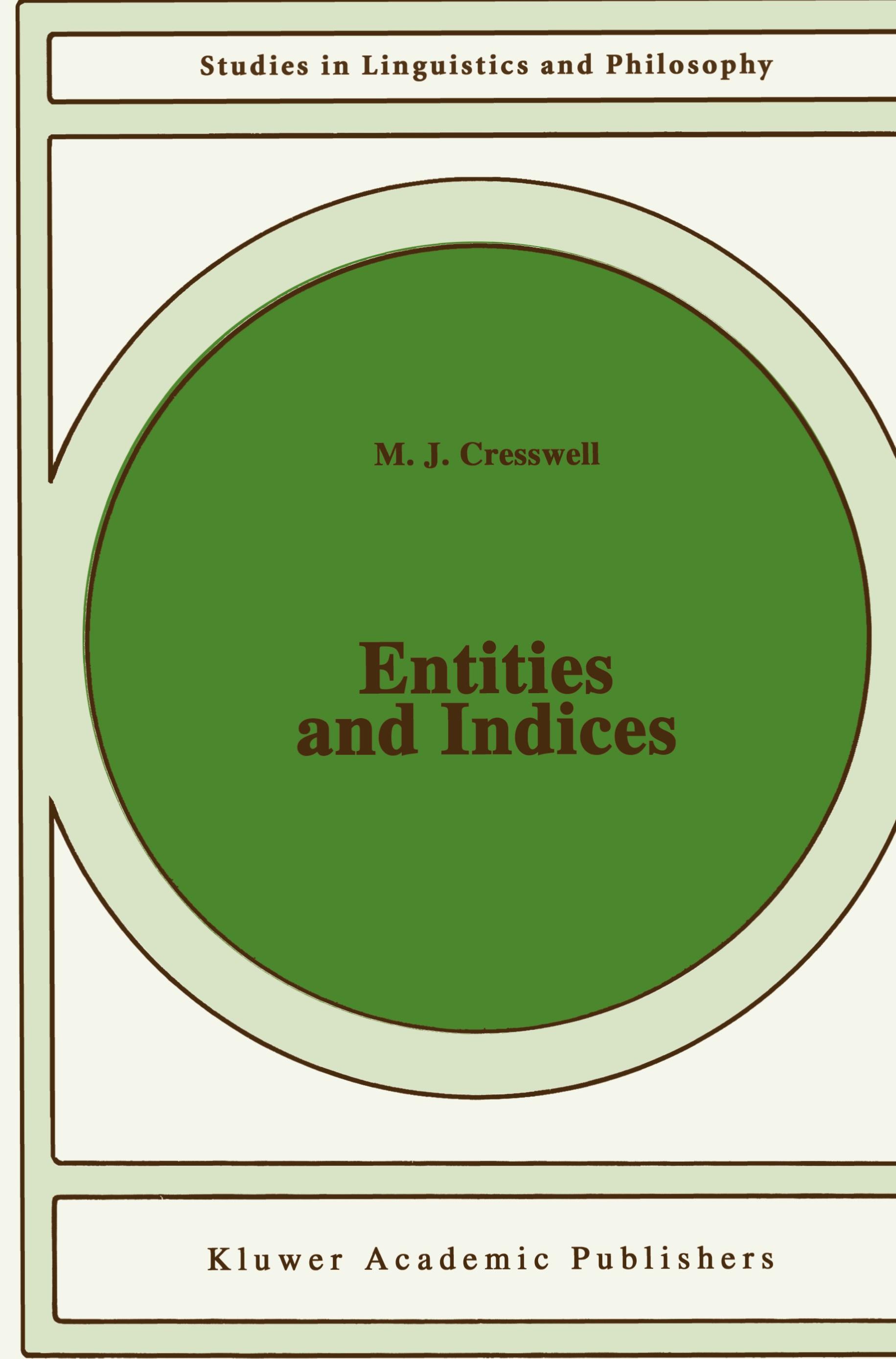 Entities and Indices