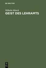 Geist des Lehramts