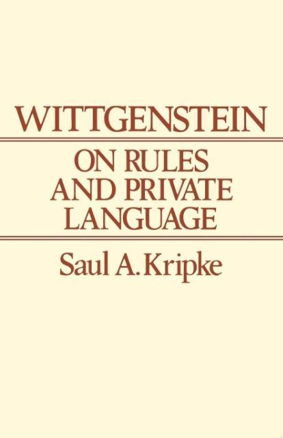 Wittgenstein on Rules and Private Language