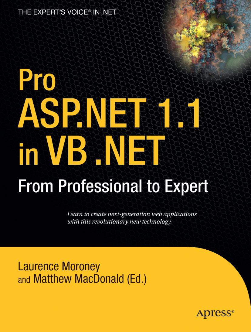 Pro ASP.NET 1.1 in VB .Net