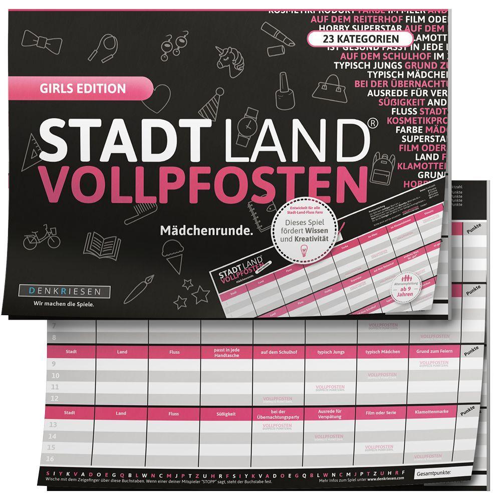 STADT LAND VOLLPFOSTEN® - GIRLS EDITION "Mädchenrunde"