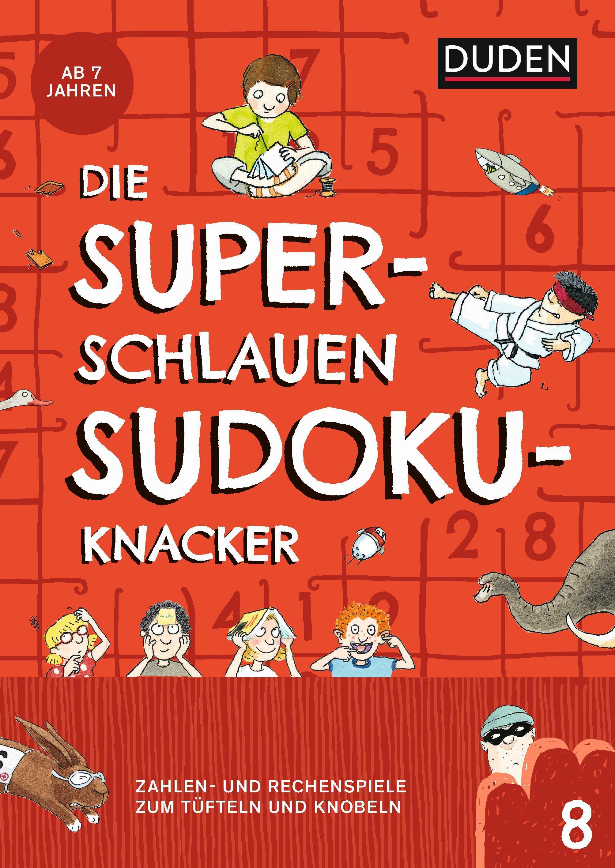 Die superschlauen Sudokuknacker - ab 8 Jahren (Band 8)