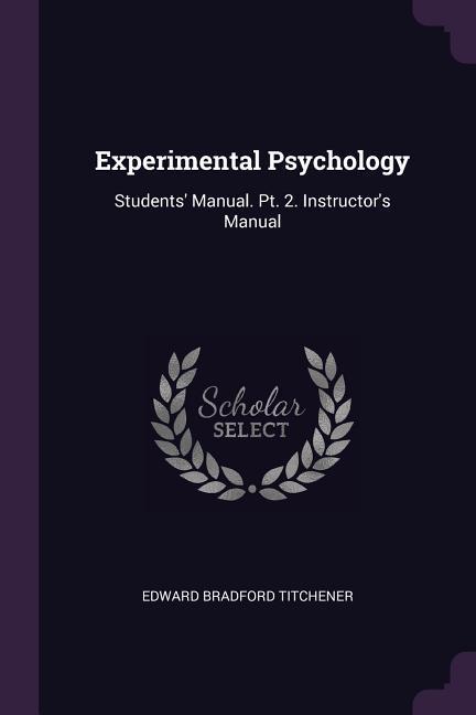 Experimental Psychology