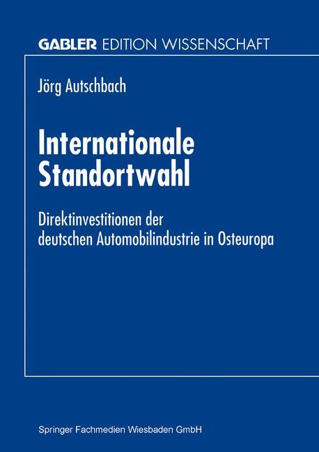 Internationale Standortwahl