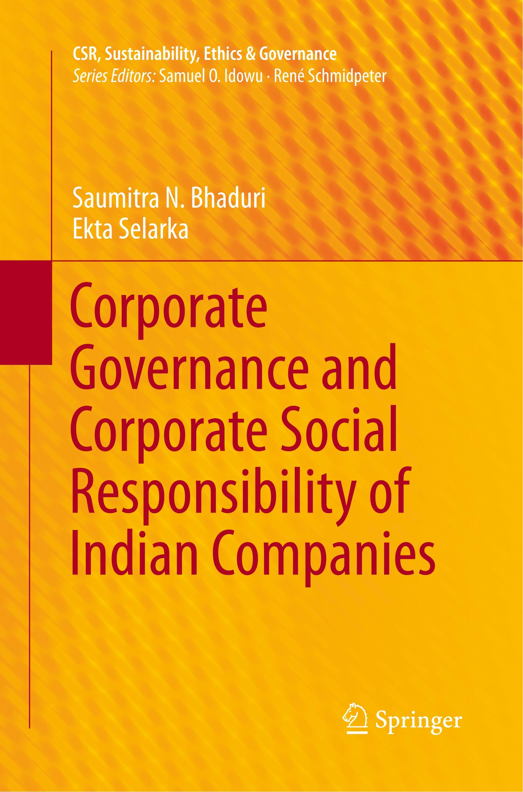 Corporate Governance and Corporate Social Responsibility of Indian Companies