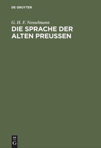 Die Sprache der alten Preußen