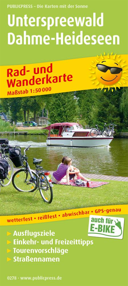 Unterspreewald - Dahme-Heideseen 1:50 000