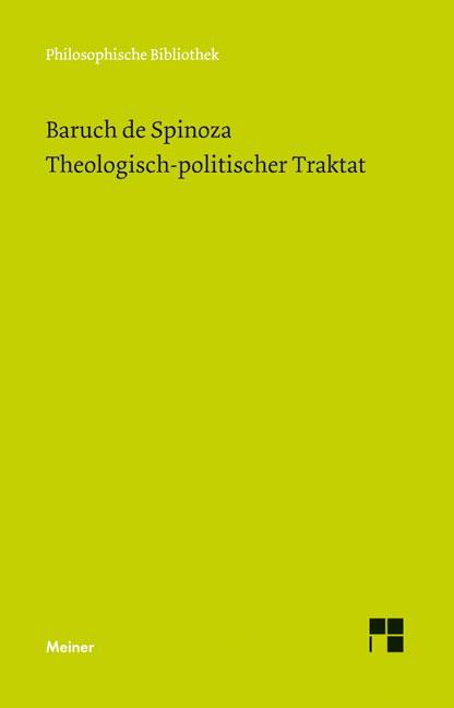 Sämtliche Werke, Bd. 3. Theologisch-politischer Traktat